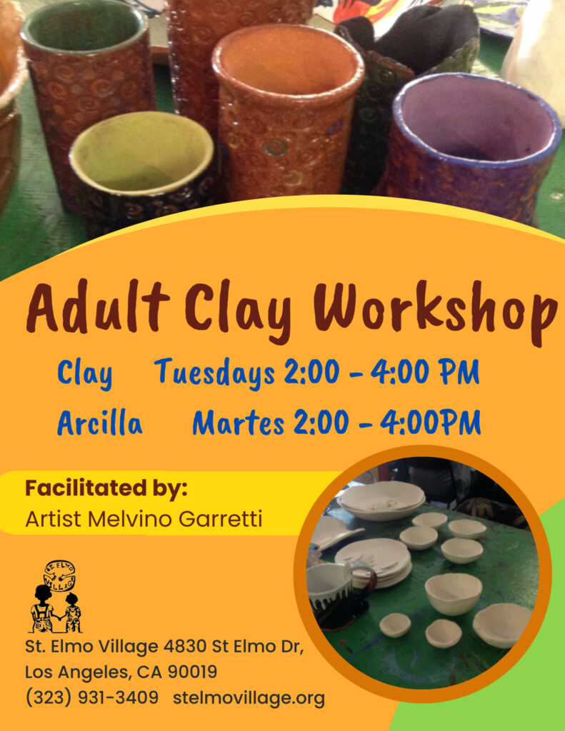 Tuesday Adult Clay Workshop